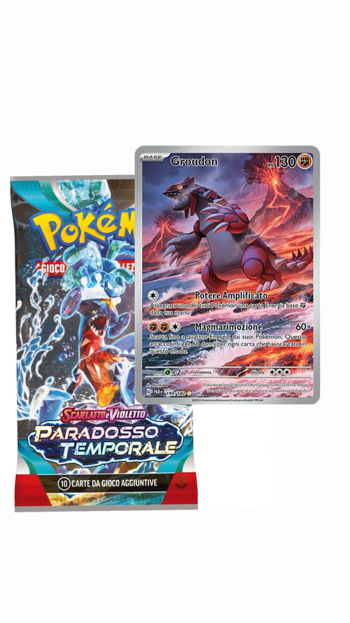 Bustina Pokémon Paradosso Temporale – 10 Carte (IT)