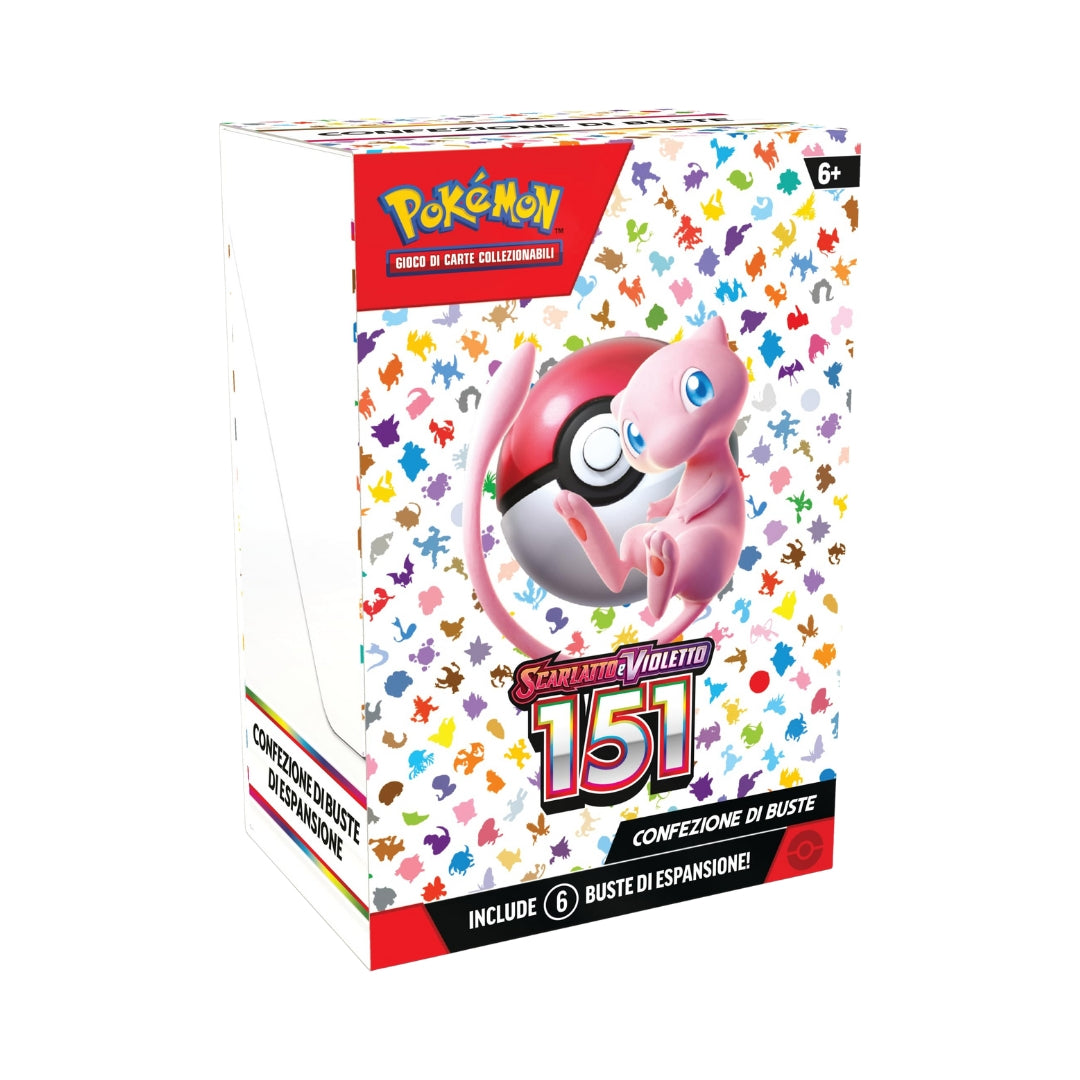 Scarlatto e Violetto 151 Bundle da 6 Buste 10 Carte (IT)